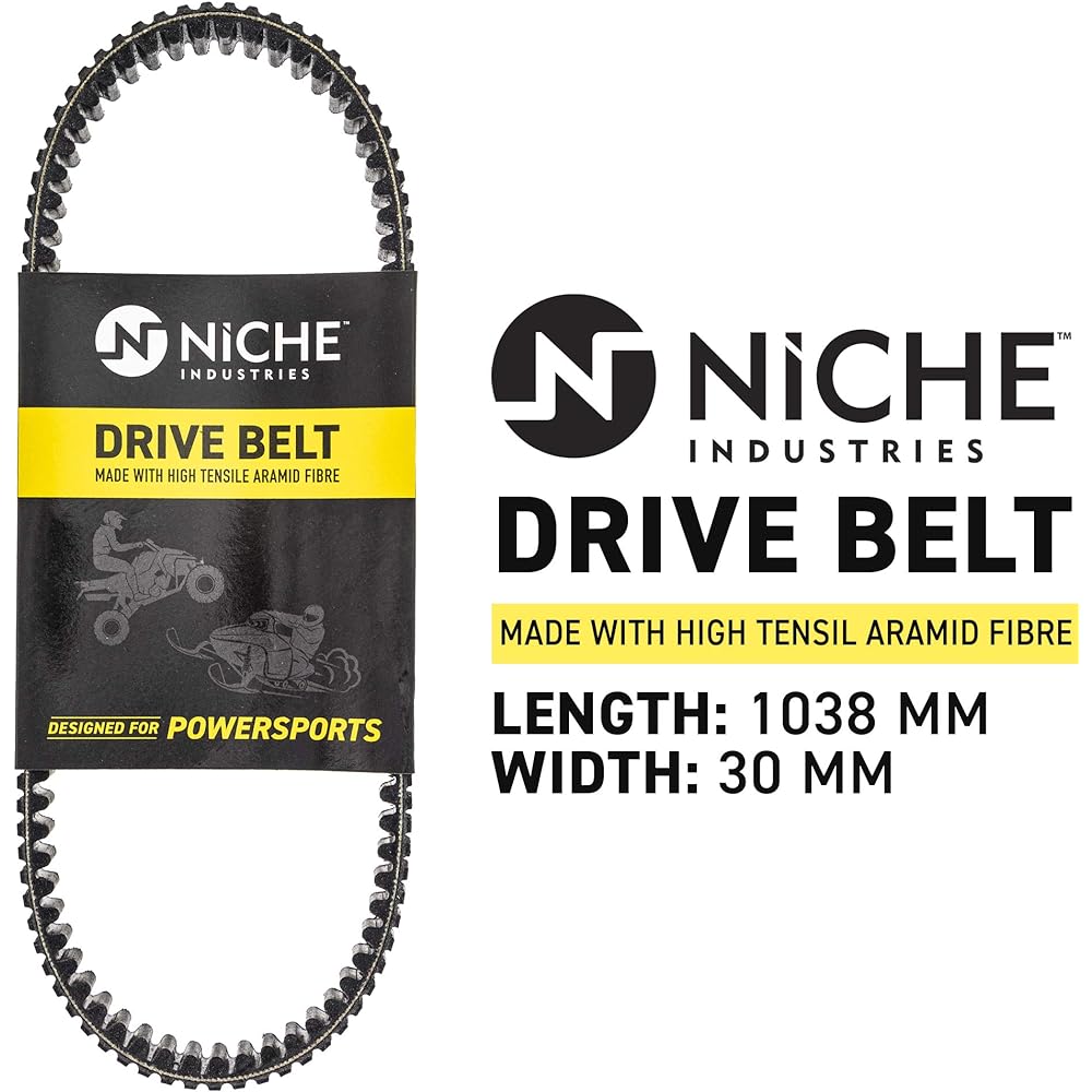 NICHE Drive Belt 321113 3211091 Polaris Magnum 500 RZR 800 Sportsman 570 Ranger 500 Worker 500