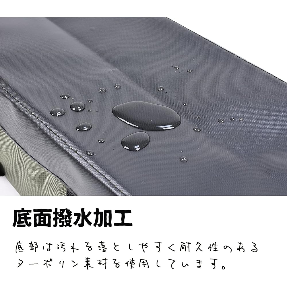 CAMPING MOON Gear Storage Box Peg Peg Hammer Lantern etc. Storage 45cm Storage Case Storage Box Outdoor Camping Tent Setup Gear Box Canvas B-155C