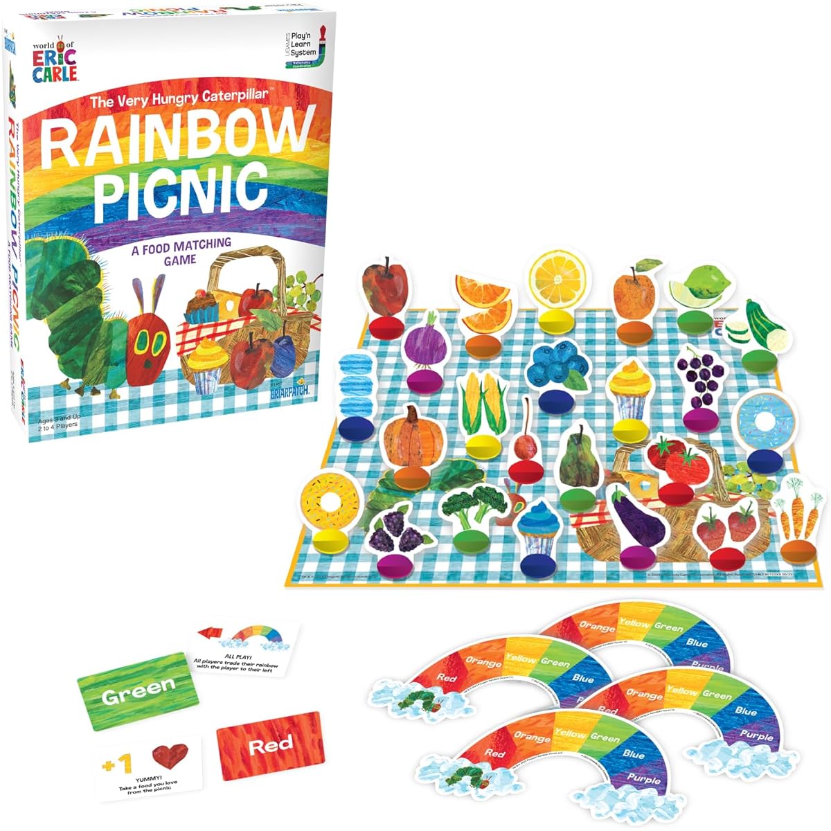 The Very Hungry Caterpillar's Rainbow Picnic Game