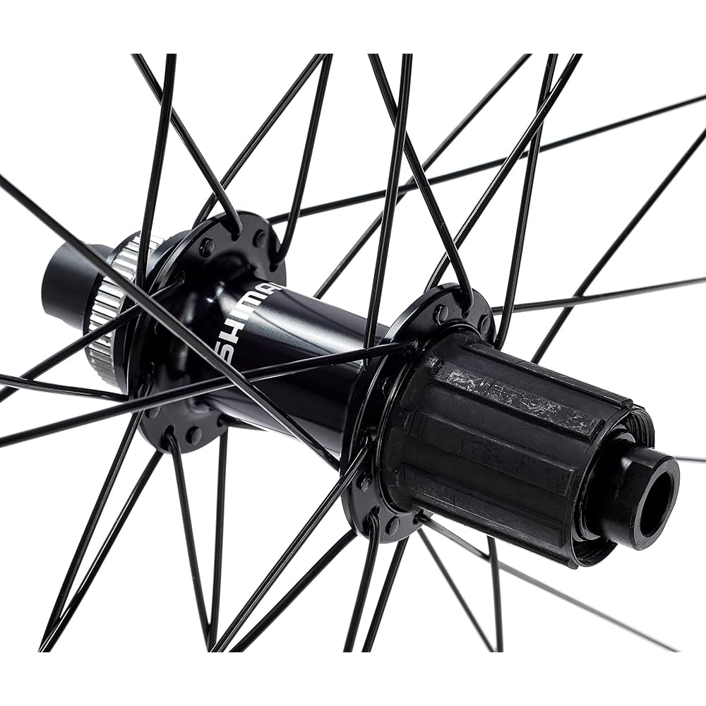 SHIMANO Road Wheel WH-RS171 700C 11/10S 12mmE Thru Center Lock Rotor Compatible/E Thru Axle Sold Separately