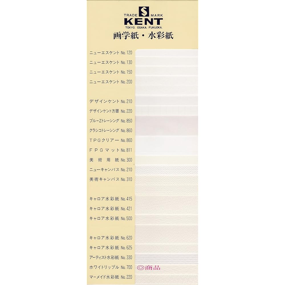 Eskent Watercolor Paper White Ripple No.700 Eight Cuts 100 Sheets 370008