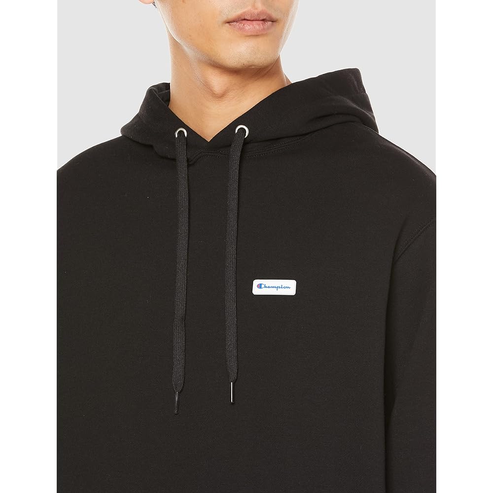 [Champion] Hoodie, Long Sleeve, Fleece Sweatshirt, Antibacterial and Odor Resistant, Breathable, Stretchy, Tear Resistant, Abrasion Resistant, Script Logo, Rubber Name, Relaxed Fit, Oversized, Hooded Sweatshirt, Men's Casual C3-W124