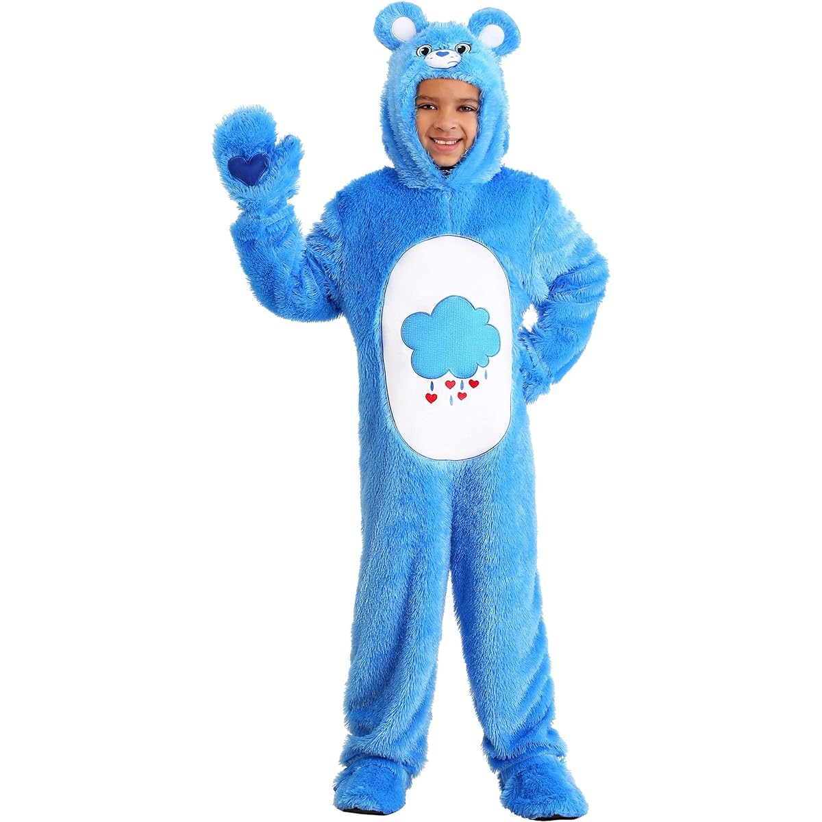 Care Bear Costume for Kids Classic Care Bears Grumpy Bear Onesie for Kids