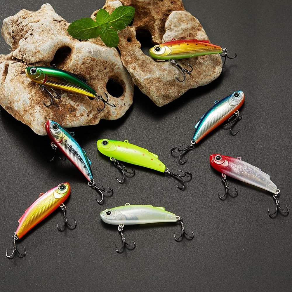 [Seiran Lure] Lure Seabass Vibration 57mm 11.5g 5 Color Set Mini Vibe Vibration Seabass Lure