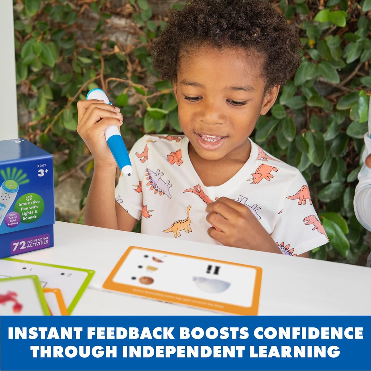Educational Insights Hot Dot Beginning Phonics Set with 72 Activities Preschool Learning Set with Interactive Pen for Ages 3 and Up