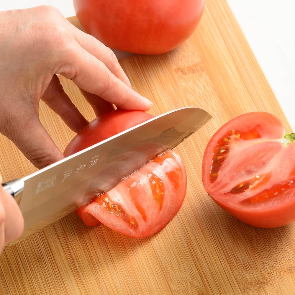 Yasuda Knives Minamoto Toru Swedish Steel Knife Made in Japan Santoku Knife 180mm YS900