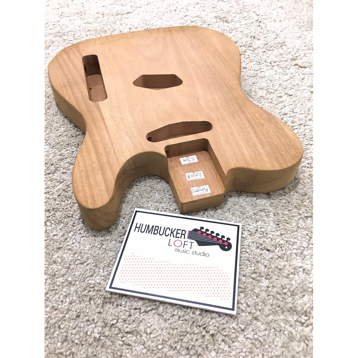 Tele Body Mahogany Unfinished