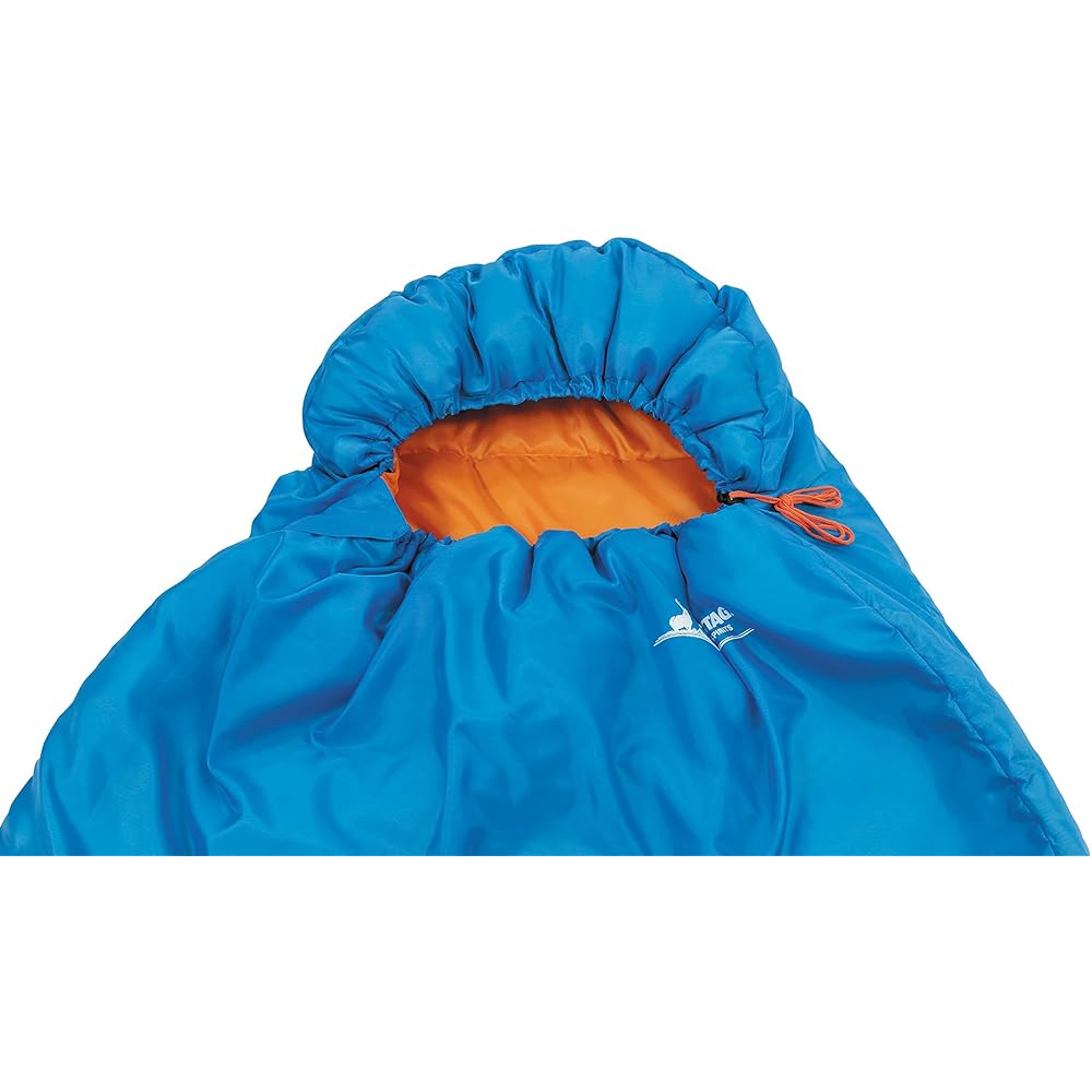 CAPTAIN STAG Sleeping bag, sleeping bag, egg-shaped sleeping bag [minimum operating temperature 10 degrees], fully washable, storage bag included