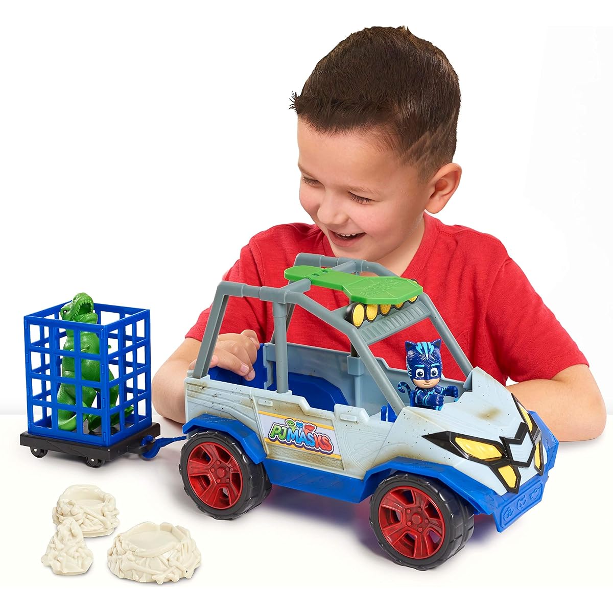 Just Play PJ Masks with Dinosaur and Catboy Figures Dinosaur and Dinosaur Figures