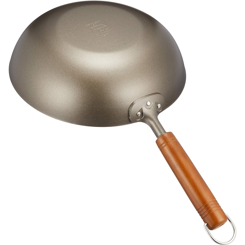 Hasemoto Pure Titanium Wooden Handle Pot 26cm Body: Titanium Handle: Wood Japan AIT1226