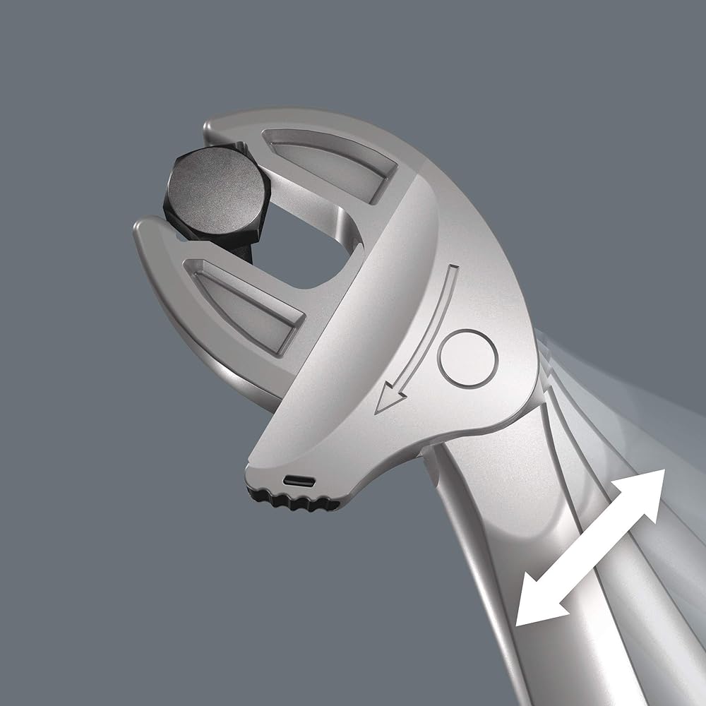 Wera 05020102001 | Automatic Adjustment Monkey Ratchet Wrench 6004 Joker XXL 24-32×15/16-1 1/4"×322mm [Regular Japanese Import Product]