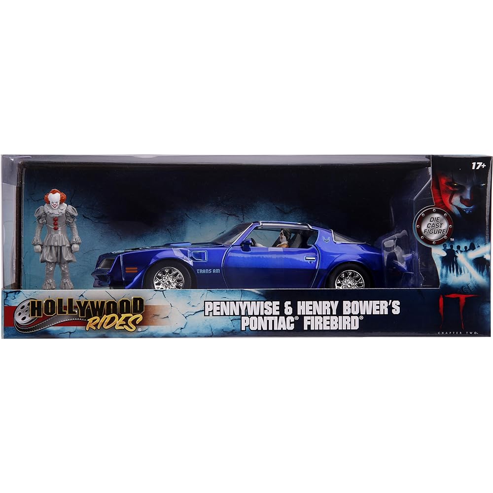 1:24 IT 1977 PONTIAC FIREBIRD w/PENNYWISE IT minicar