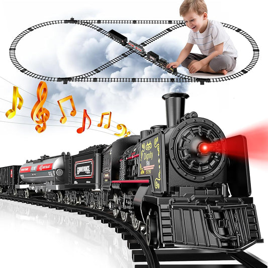 Hot Bee Alloy Train Set with Tracks