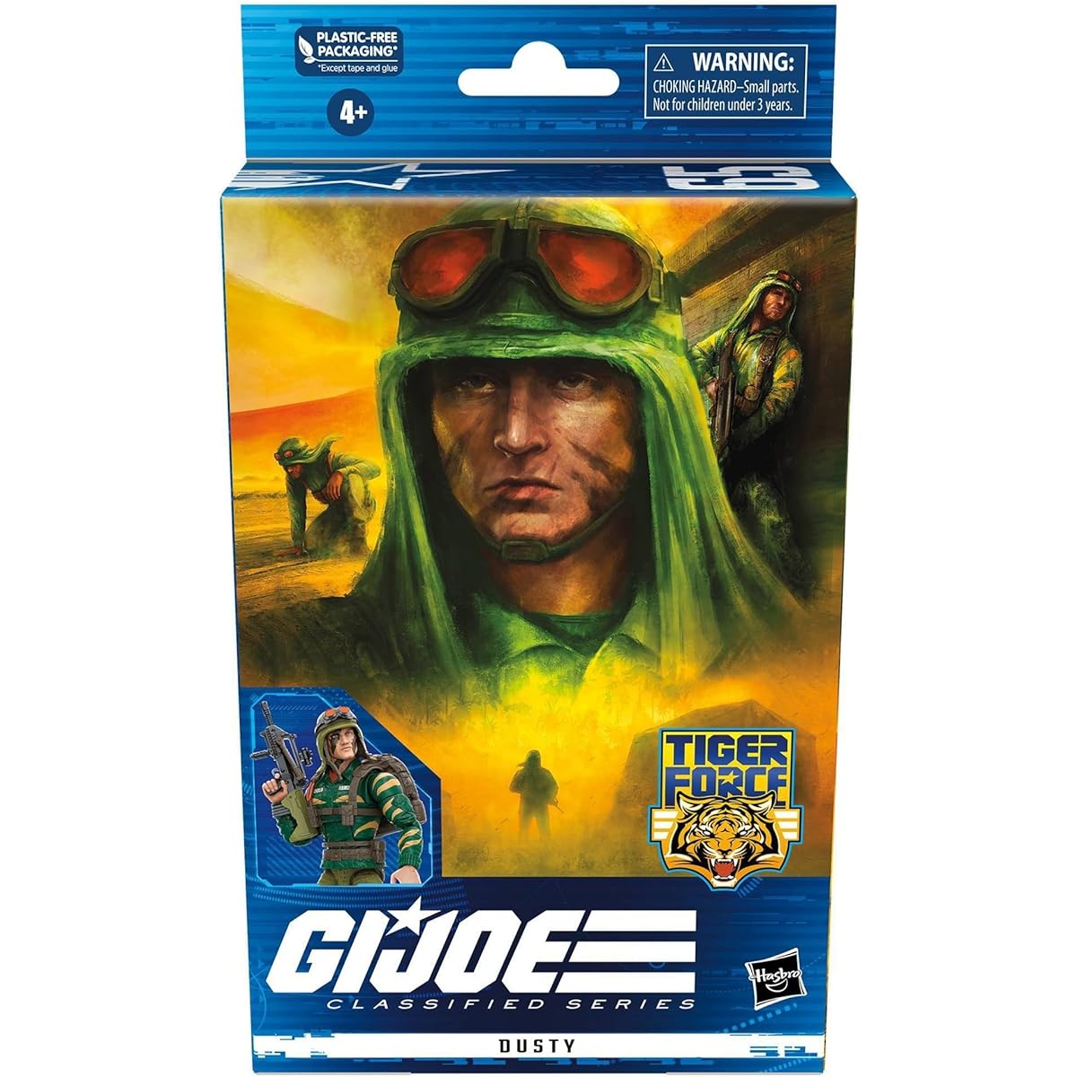 Hasbro Joe Classified Series G.I. Figures - 6-Inch Figures and Accessories - Tiger Force Dusty - F7731