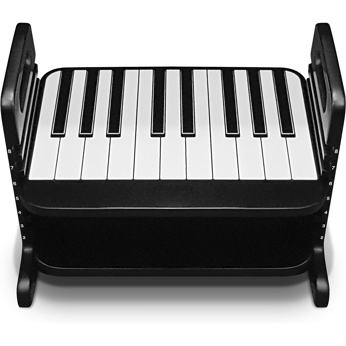 An ideal piano footrest that improves posture and form.Easy to get tired.Each student can adjust the ideal height.
