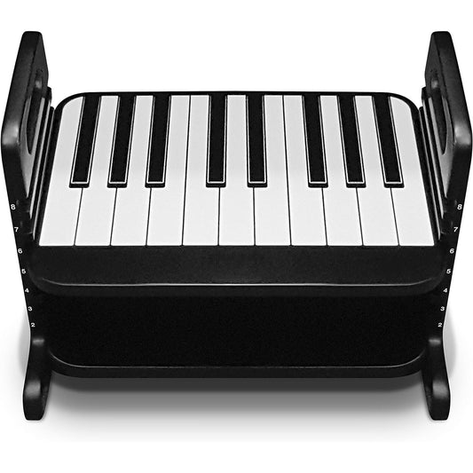 An ideal piano footrest that improves posture and form.Easy to get tired.Each student can adjust the ideal height.