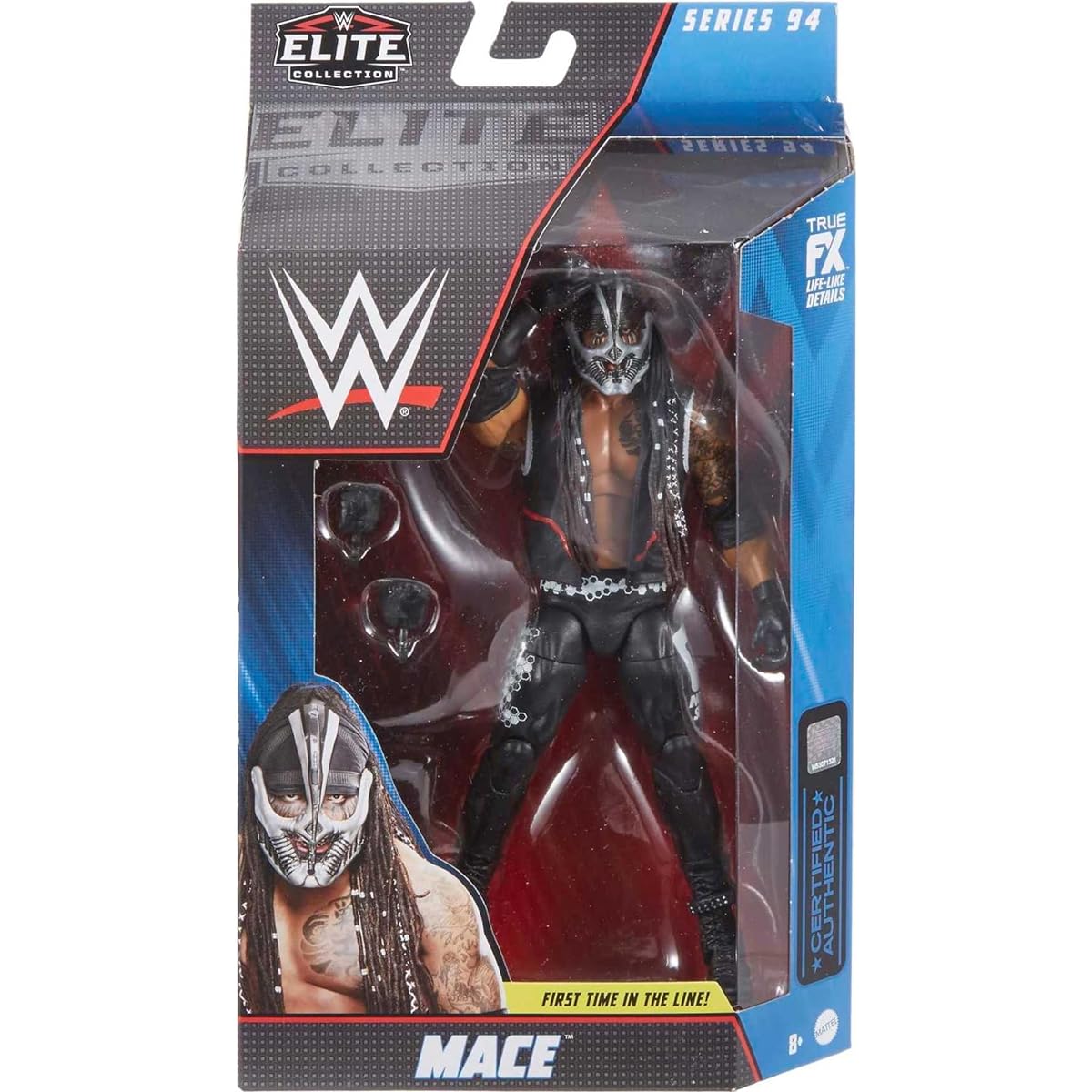 WWE Mace Elite Collection Action Figure 6" Poseable Collectible Gift for WWE Fans Ages 8+
