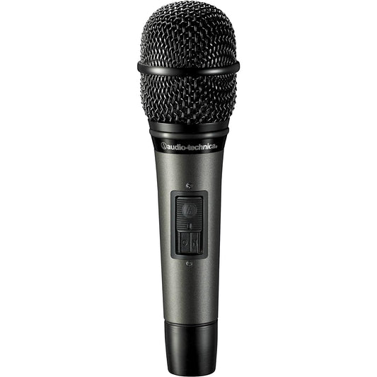 Audio-Technica Hypercardioid Dynamic Microphone Hypercardioid Dynamic Handheld Microphone Switch (ATM610A/S) Black