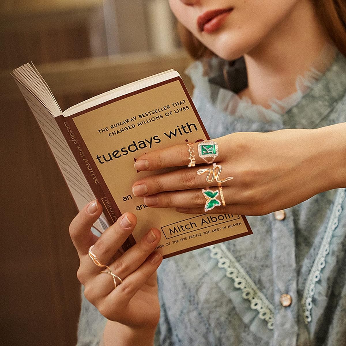84 Pieces Boho Retro Stackable Rings Set for Teen Girls, Silver Rose Gold Vintage Knuckle Rings Aesthetic Joint Finger Midi Rings Butterfly Snake Crystal Punk Stacking Rings Pack