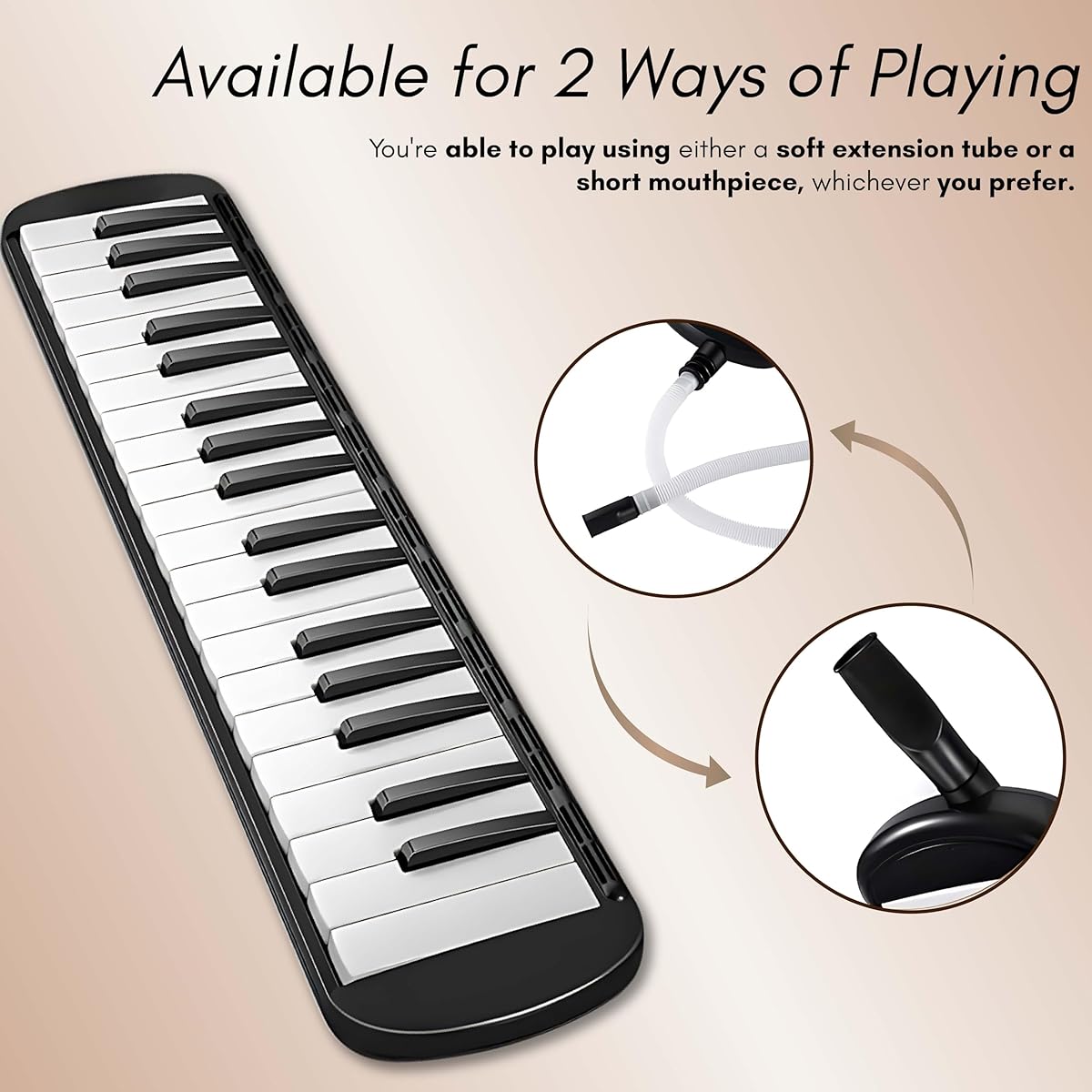Swan® 37 Key Melodica with Case