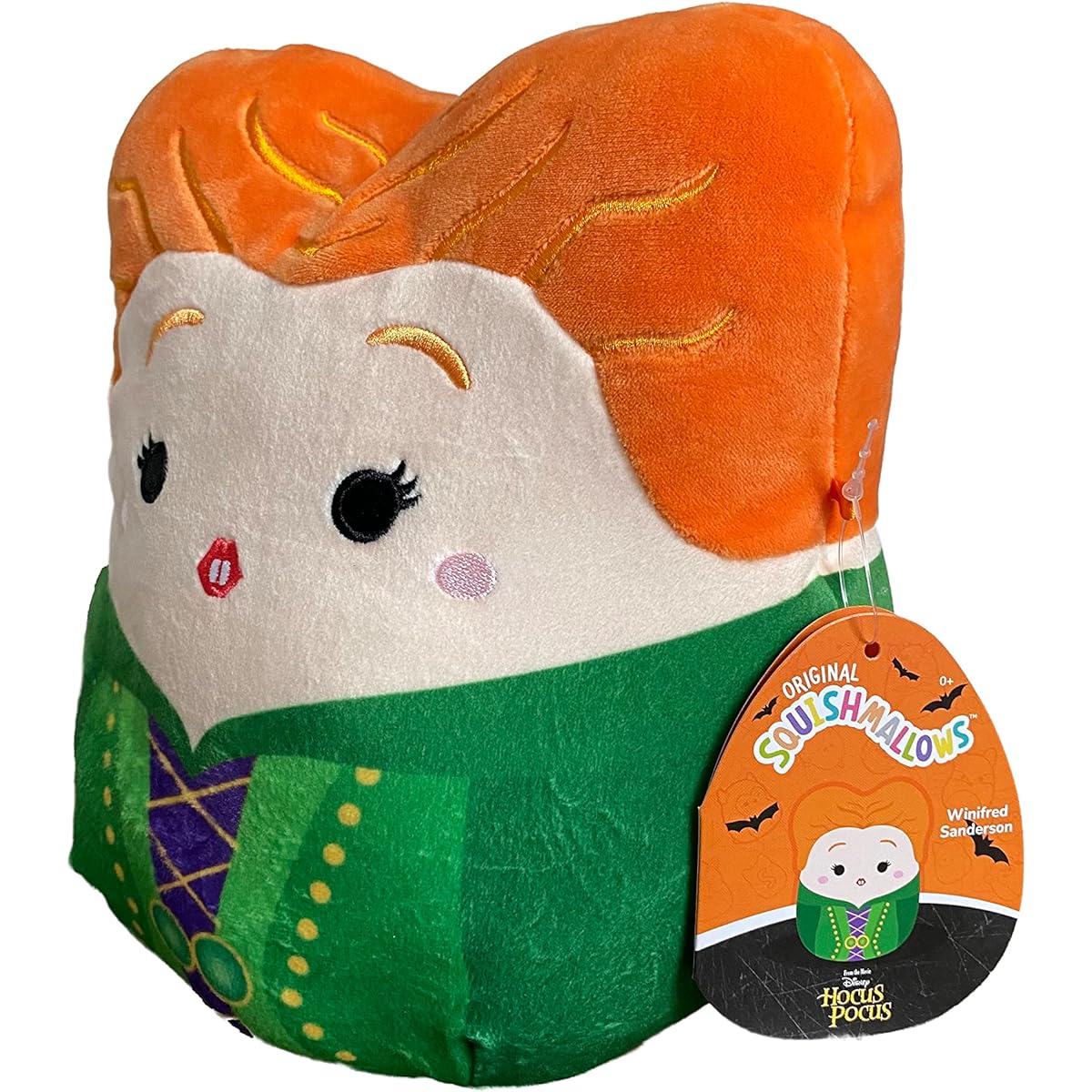 Squishmallows Halloween Hocus Pocus Witch 8" Plush Winifred Sanderson Character - Squishy Soft Plush