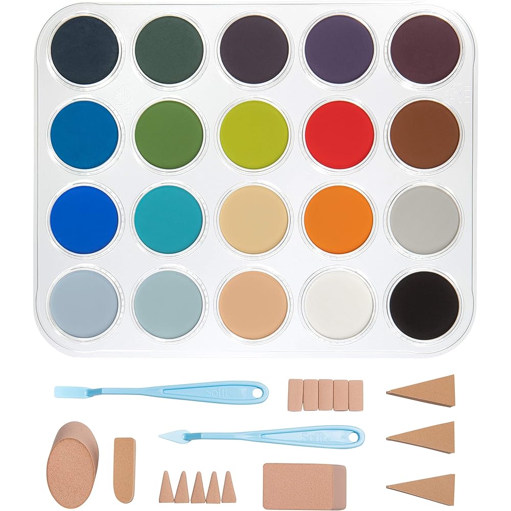 PanPastel 30253 Les Darlow Landscape Painting Kit 20 Color Set 318457