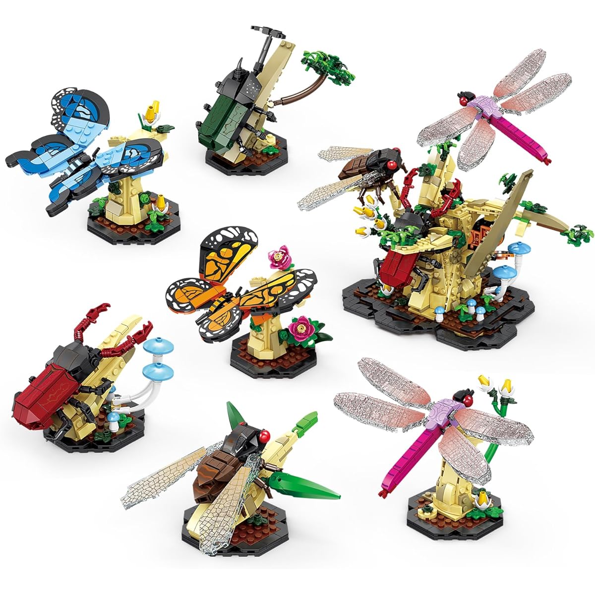 QLT QIAOLETONG Insect Building Set