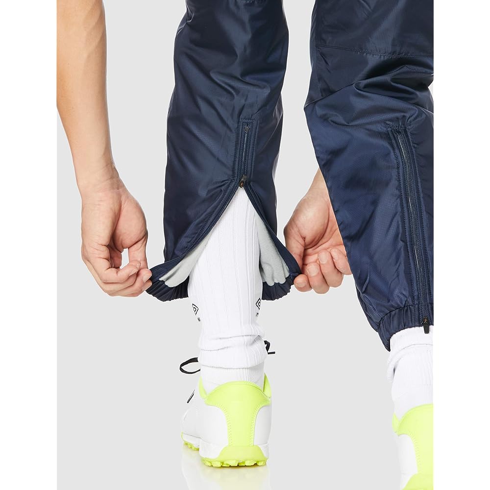 [Umbro] Men's Windbreaker Soccer Long Pants Piste Team Wear Practice Wear Water Repellent Windproof