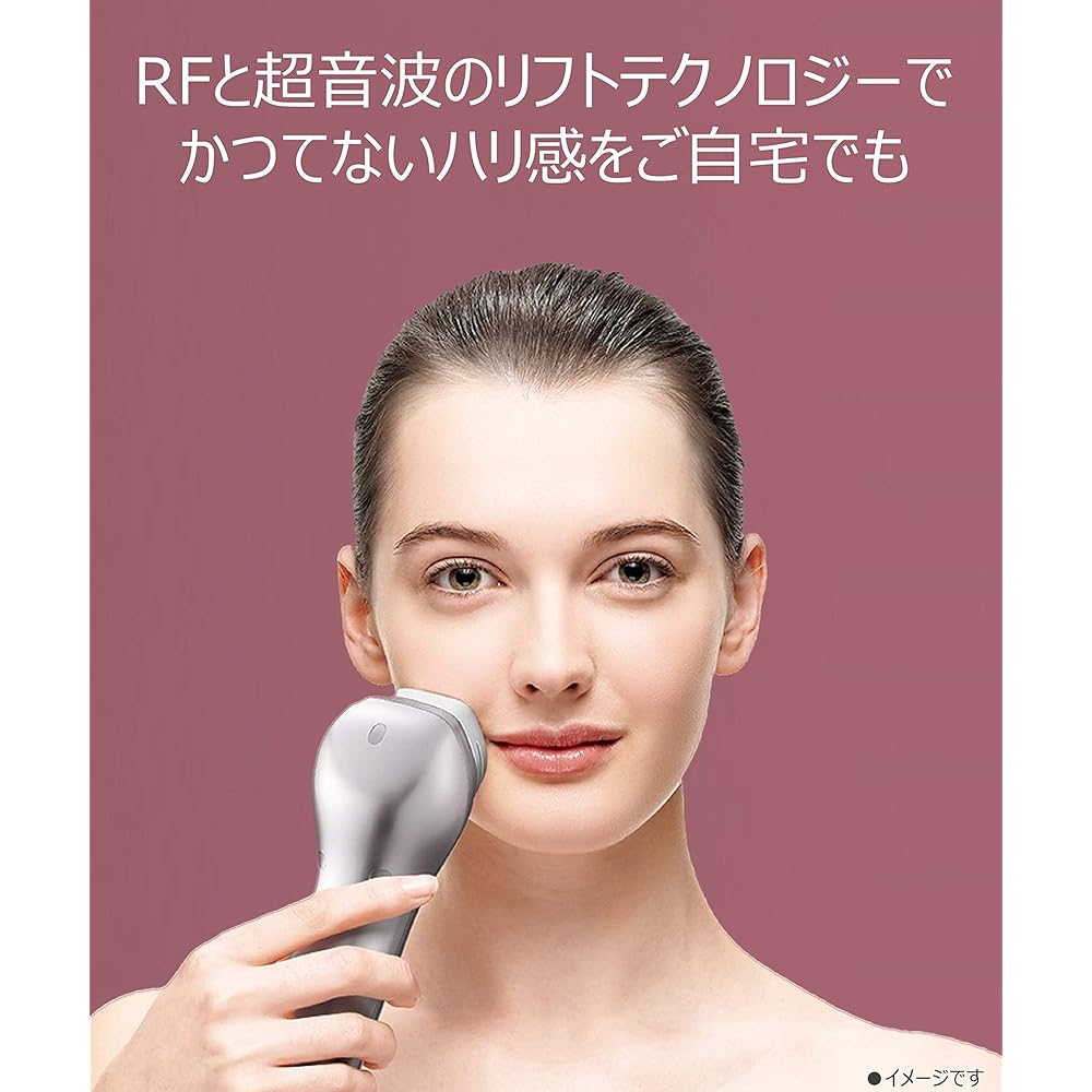 Panasonic Facial Beauty Device RF (Radio Wave) Overseas Compatible Cordless Silver EH-SR72-S
