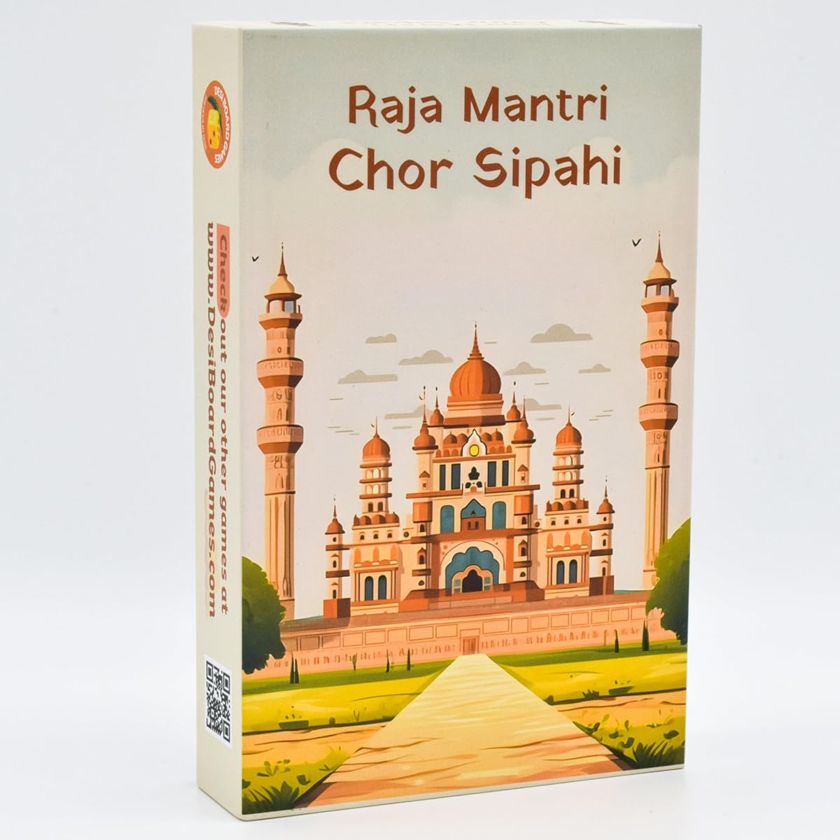 Raja Mantri Chor Sipahi Board Game for Adults Light Strategy Bluffing