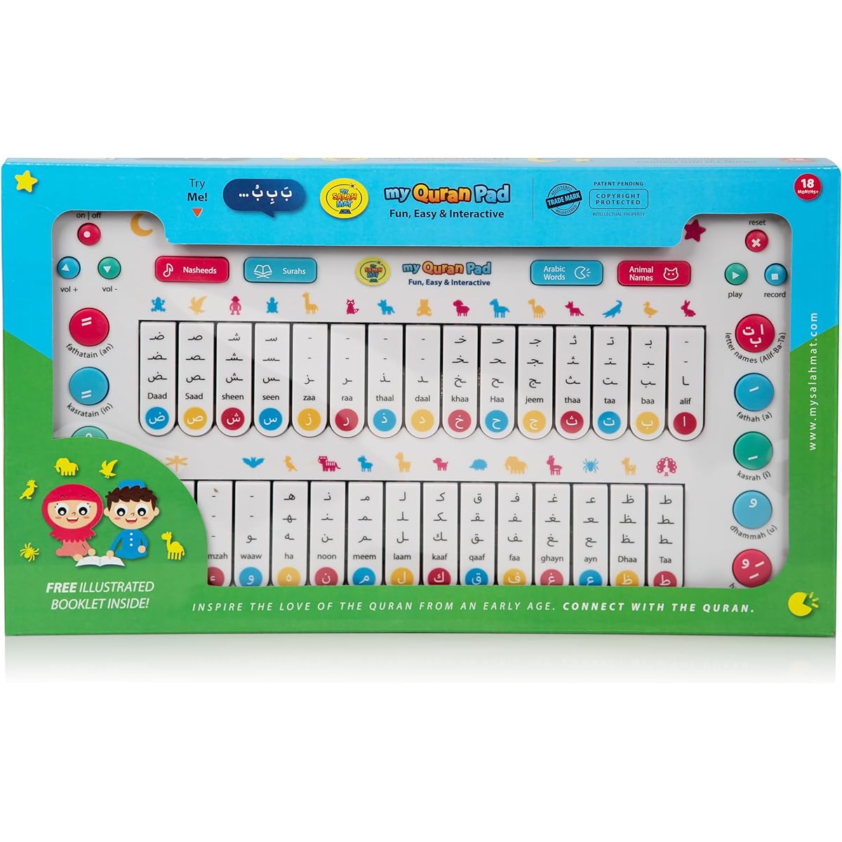 My Quran Pad | Interactive Arabic Learning Pad for Kids