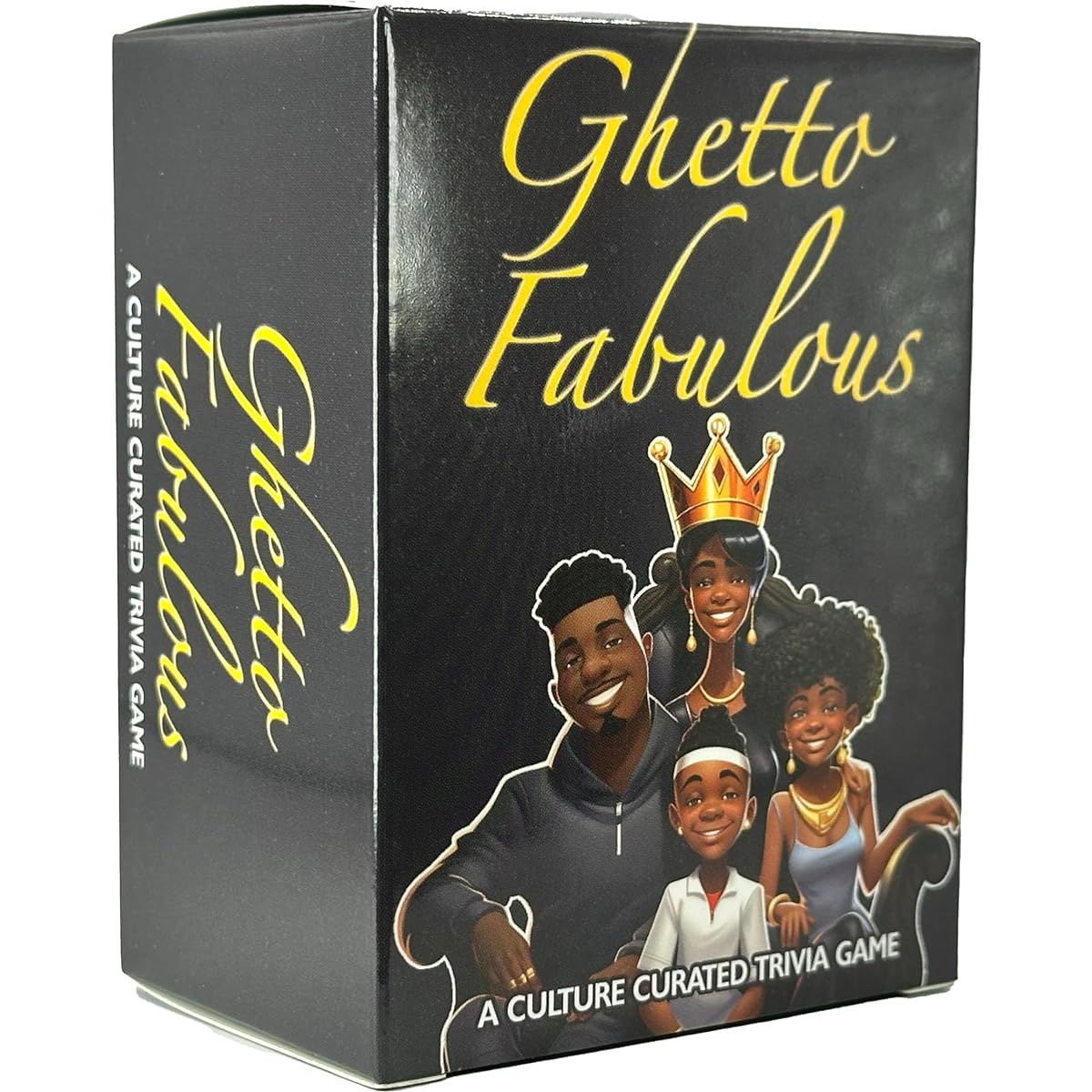 Ghetto Fabulous : A vibrant celebration of African American heritage and heritage – Dive into fun Black cultural trivia and enjoy the ultimate Black-owned Black card game party experience!