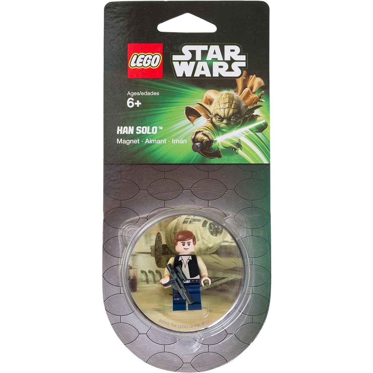 [Star Wars] Star Wars Lego Han Solo Magnet 850638 [Parallel Import]