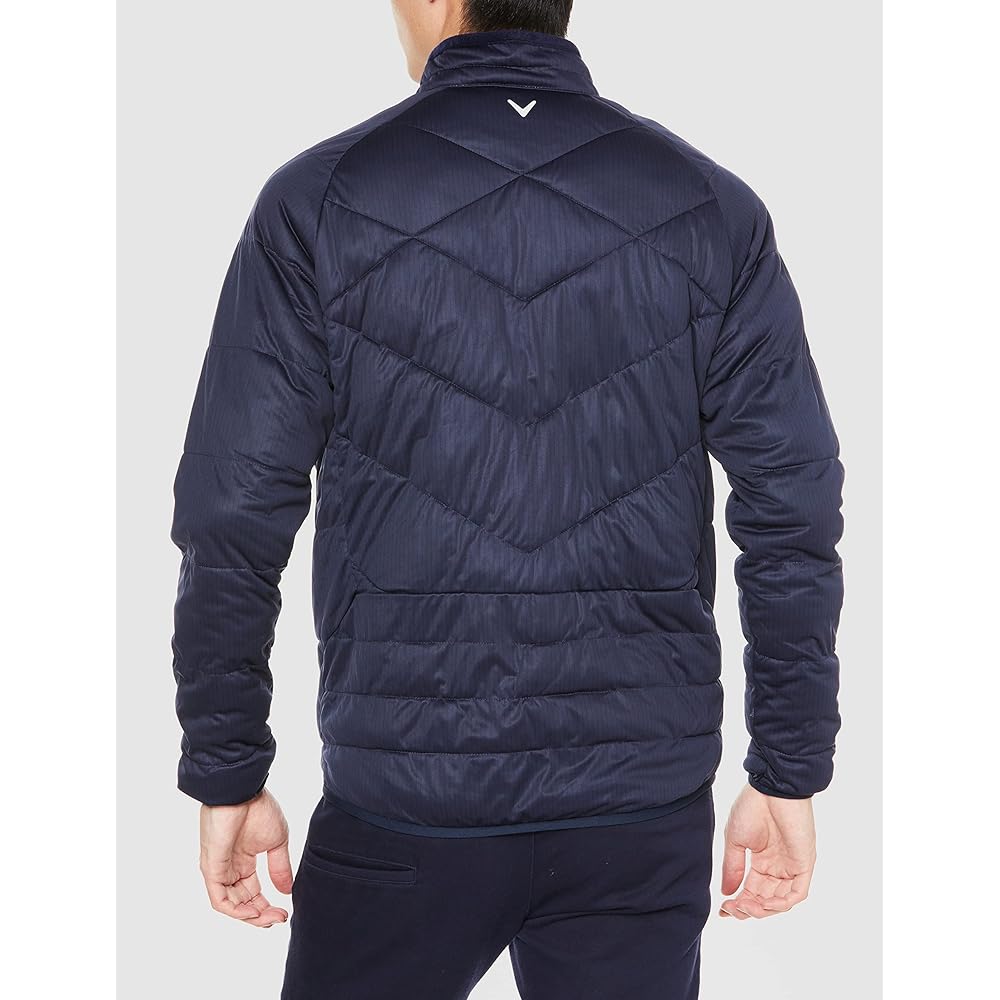 [Callaway] Men's Filled Full Zip Blouson (Star Stretch: High Stretch, Water Repellent, Windproof, Breathable) / Outerwear Golf / C22215105