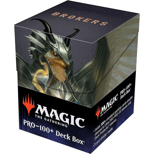 MTG [Street Corner of New Kapena] 100+ Deck Box/V5/Mediator Family (KeyArt)