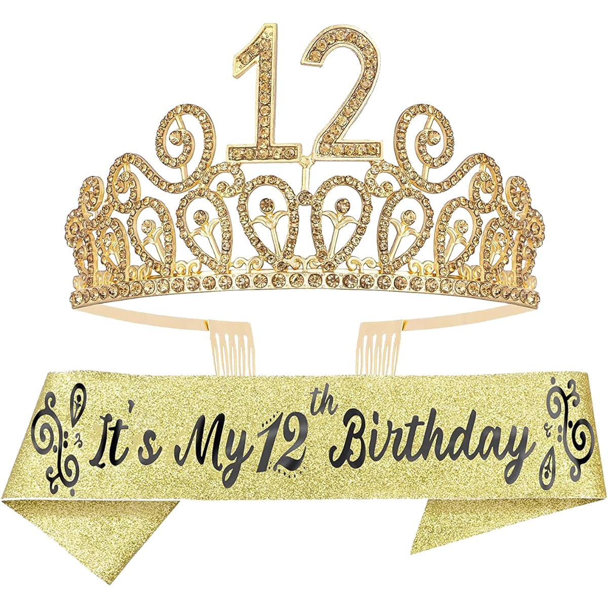 12th birthday decorations for girls 12th birthday 12th birthday gifts 12th birthday tiara 12th birthday tiara and sash 12th birthday sash 12th birthday crown 12th birthday decorations