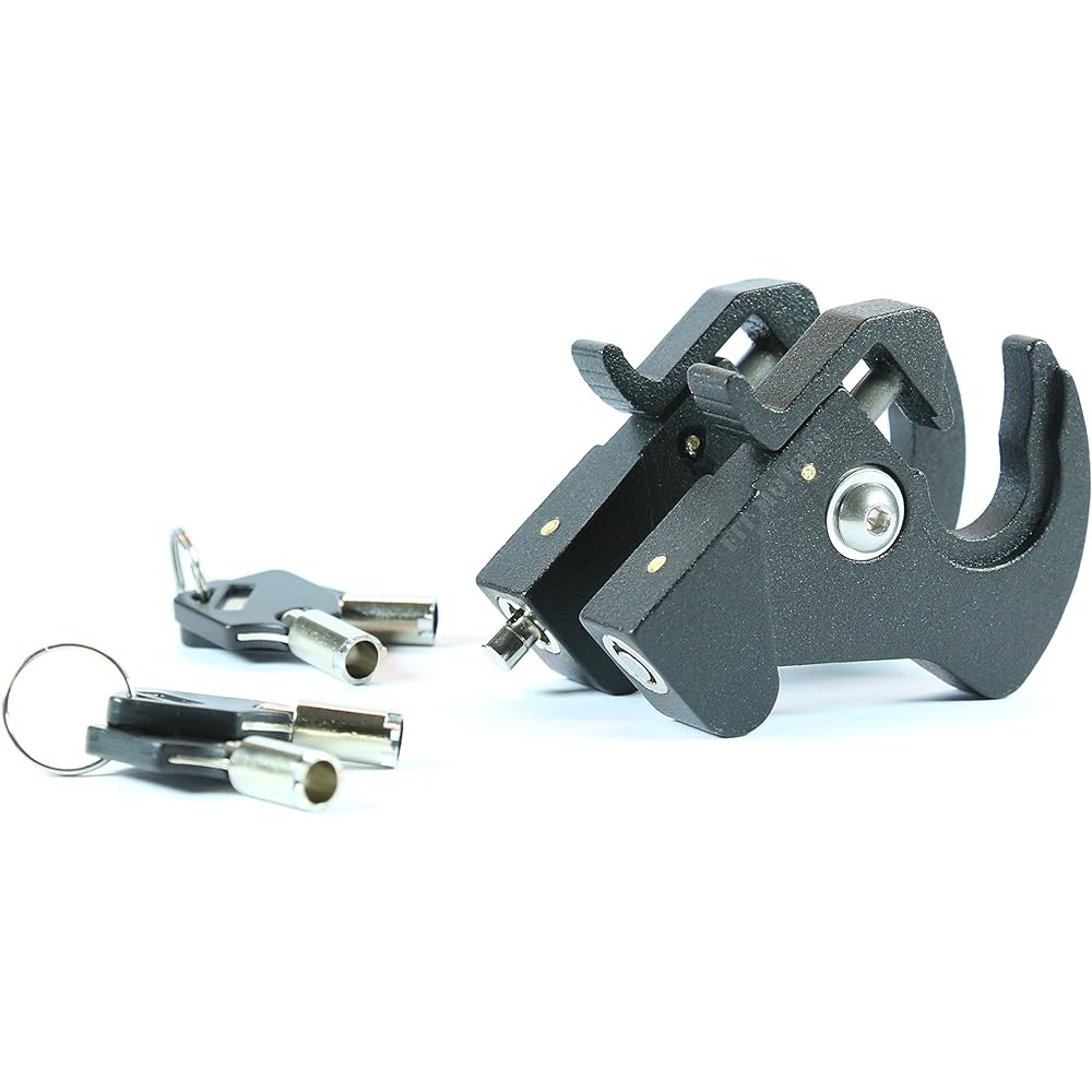 Lock Removable Rotary Docking Latch for Harley Davidson Sissy Bar Luggage Rack