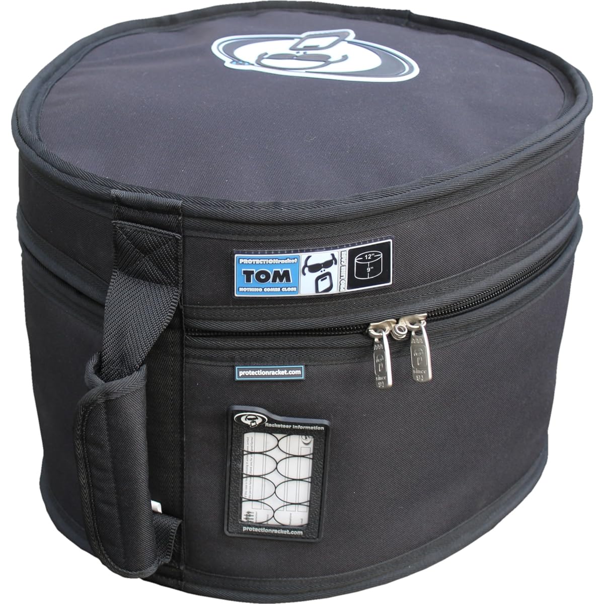 PROTECTION racket 5015-10 15” x 12” tom case egg-shaped
