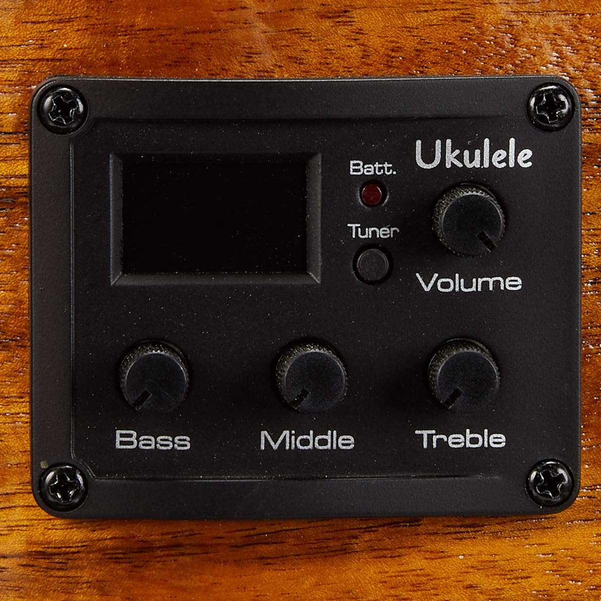 S.Yairi Ukulele Preamp Equipped Electric Ukulele Tenor Size Core Material Gear Peg Specifications YU-T-01KE (Gig Bag Included)