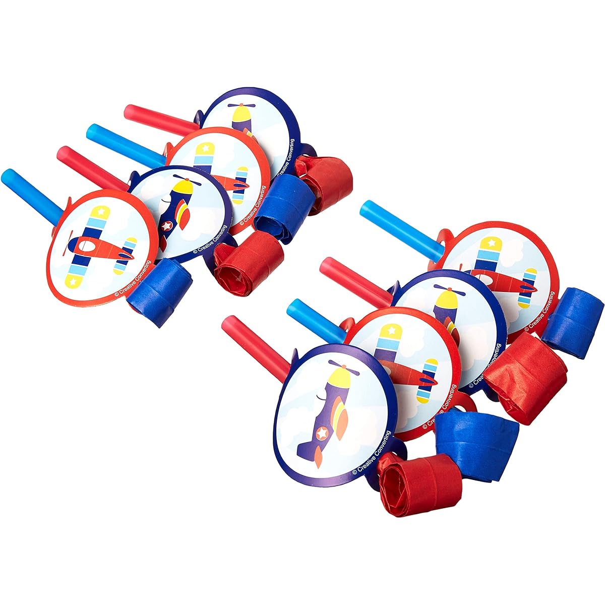 Creative Converting 332220 Lil'Flyer Airplane Noise Maker, One Size Fits All, Multicolor