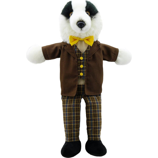 The Puppet Company - Dressed Animals - Badger Puppet