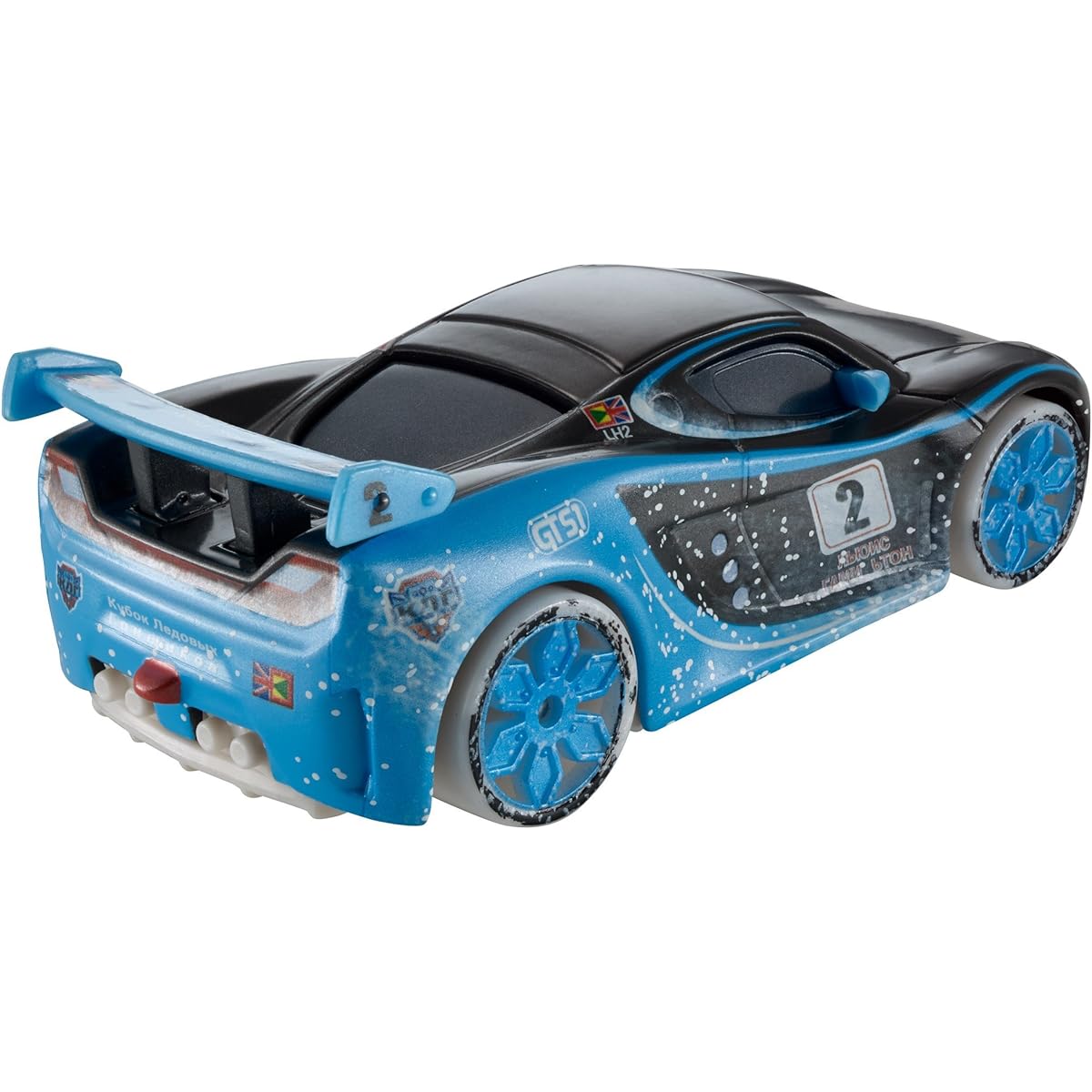 Mattel Disney-Pixar CARS - ICE RACERS - 1:55 Scale Special Icy Edition LEWIS HAMILTON Mattel Disney "Cars" 1/55 scale minicar "Ice Racers" Lewis Hamilton