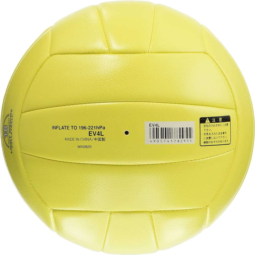 Molten Volleyball Soft Serve Lightweight No. 4 Ball Lemon EV4L