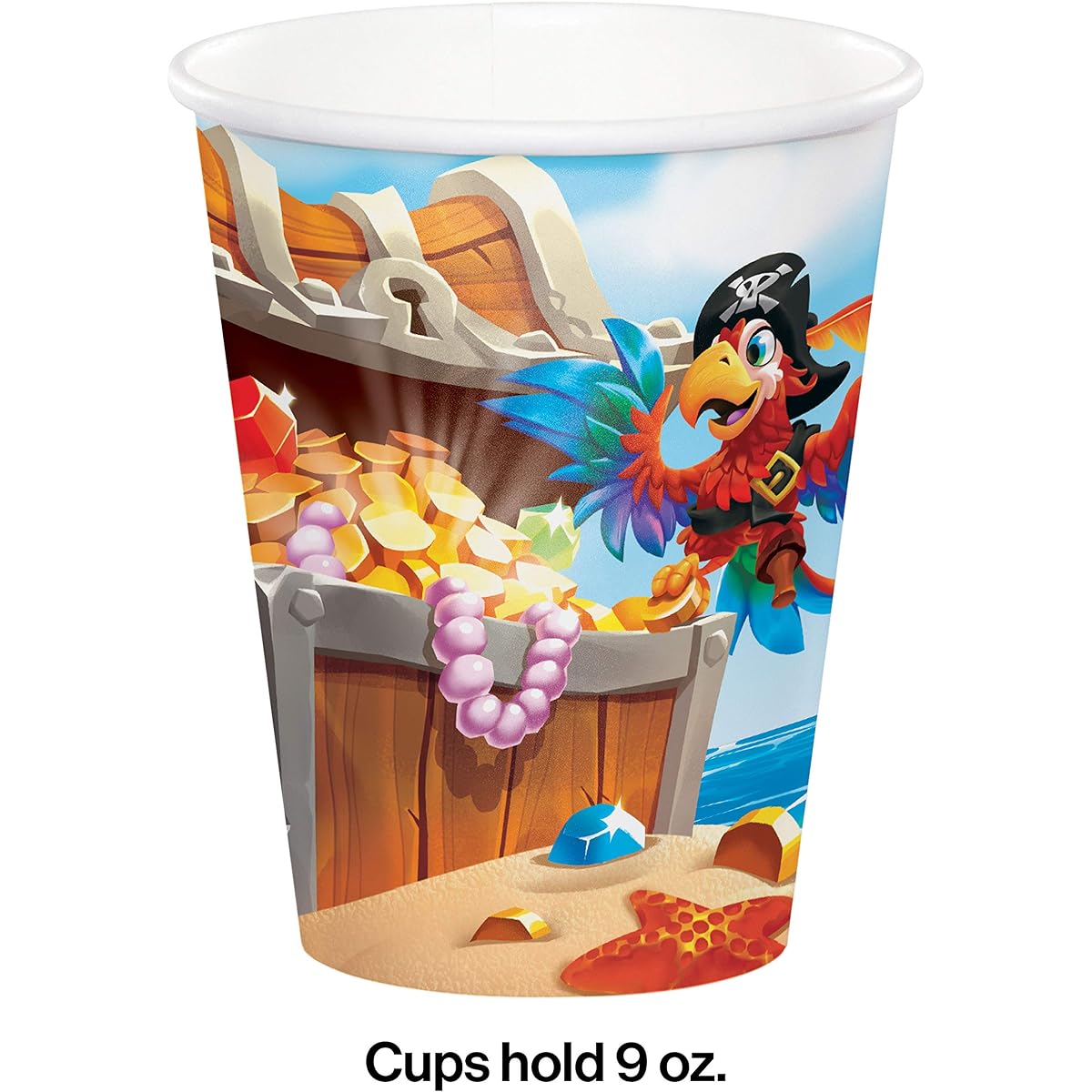 Treasure Island 24 Pirate Cups