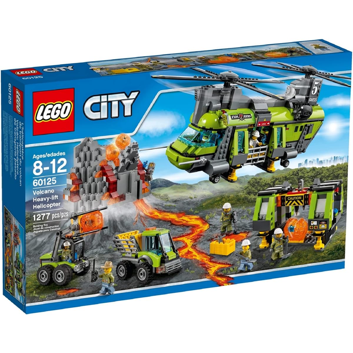 LEGO City Volcano Heavy-lift Helicopter 60125 by LEGO