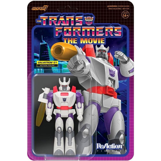 Super 7 Limited Reaction Figure Galvatron G1 Transformers THE MOVIE WAVE 4 - (RE-TRANSRSS-GVT-02)