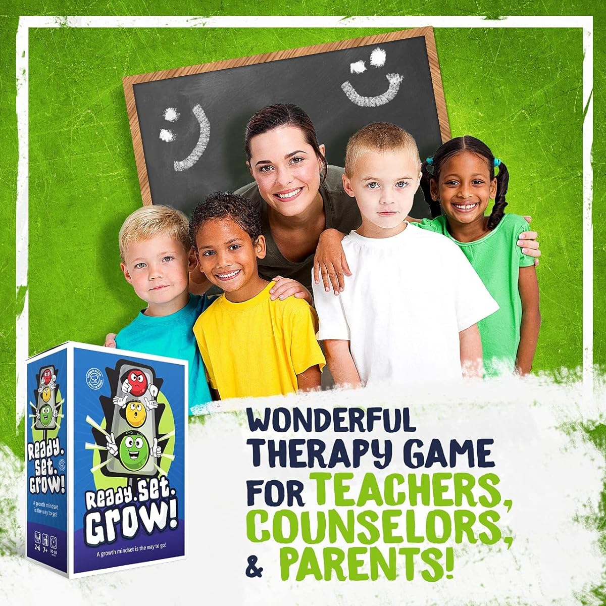 Learning Resources Growth Mindset Games for Boys Girls Teens | Card Games for Kids | Family & Classroom Games | Cognitive Behavioral Therapy CBT | Learning Games | Social Emotional Learning