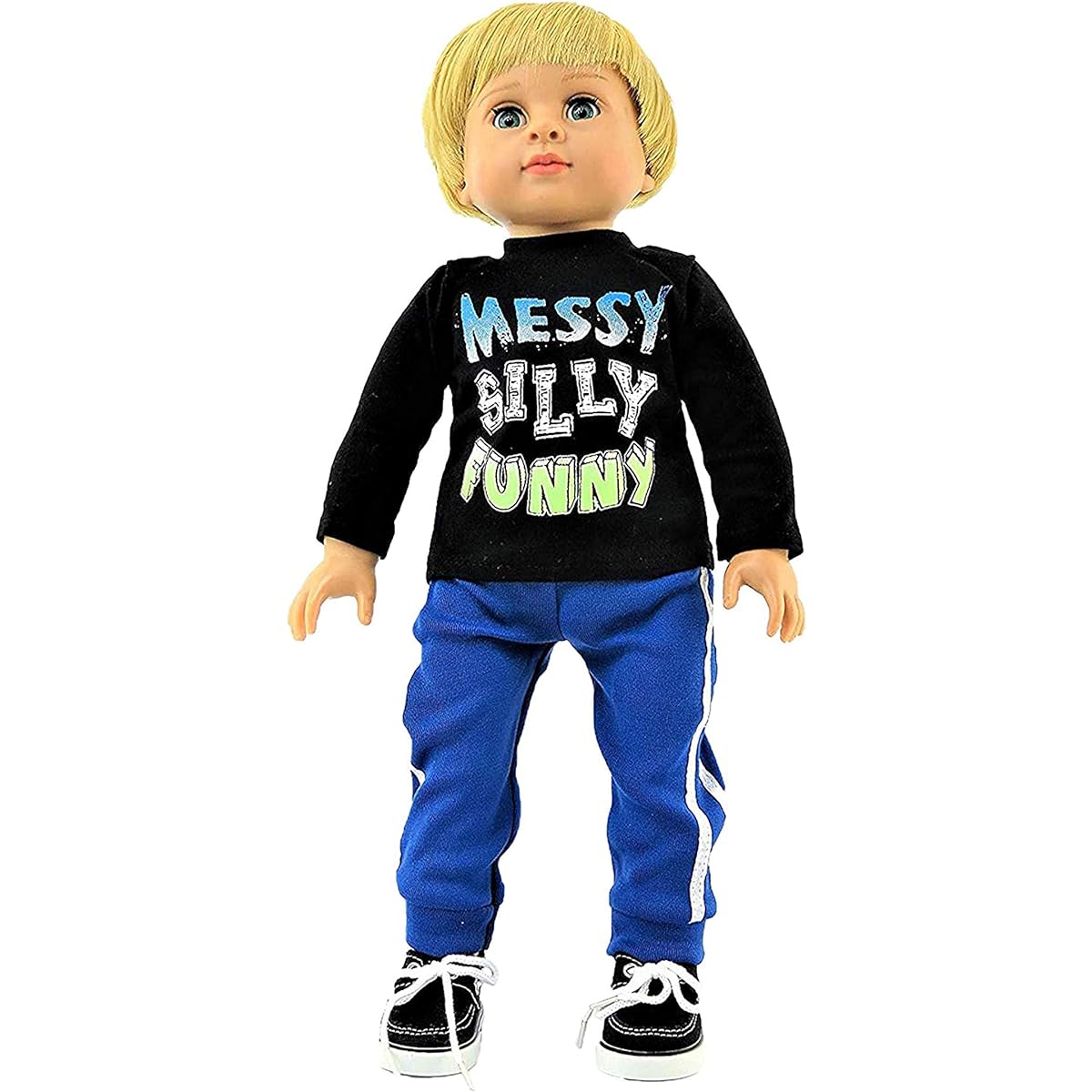 Messy, Silly, Funny. Pants Set - Fits 18" American Girl Dolls, Madame Alexander, Our Generation, etc. | 18" Doll Clothes