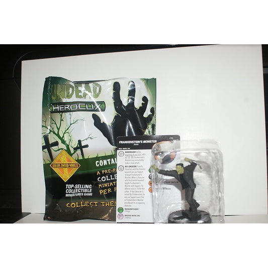 Undead ~ Frankenstein's Monster #019 Heroclix Chase Rare Miniature #19