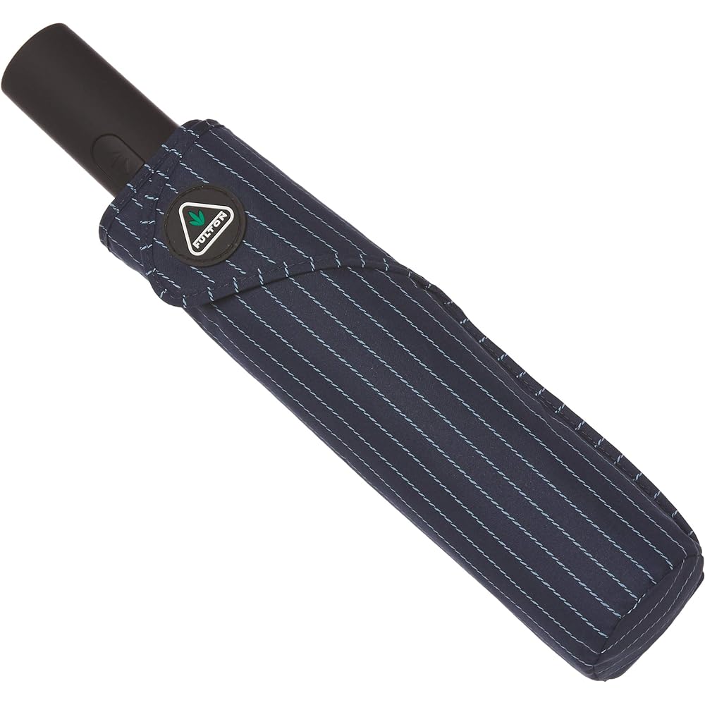 [Moonbat] Fulton [Automatic Open/Close Folding Umbrella] FULTON Men's Automatic Open/Close Folding Umbrella Striped Navy Men's Navy Blue Japan F (FREE Size)